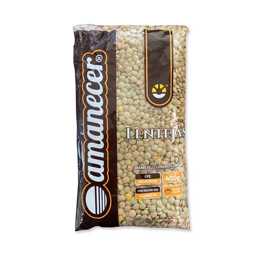 LENTEJAS AMANECER 400g