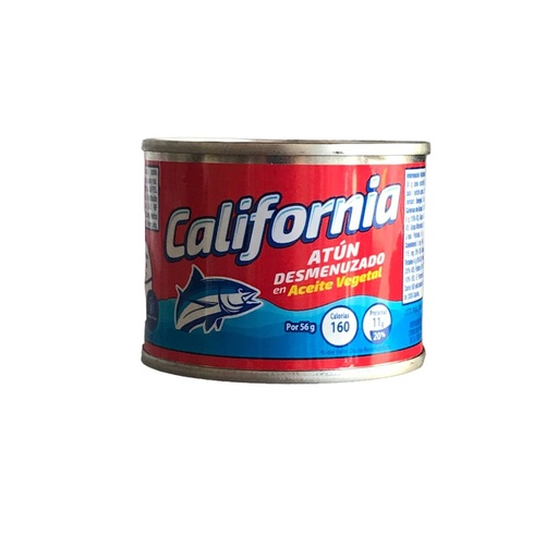 ATUN CALIFORNIA EN ACEITE VEGETAL