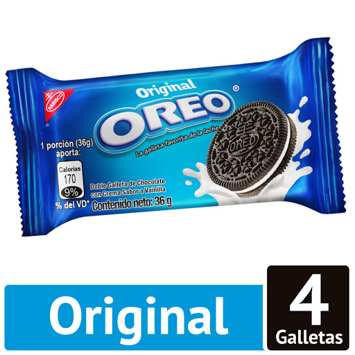 GALLETA OREO PAQ 1X4