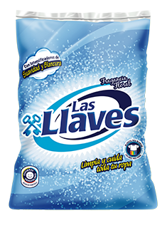 DETERGENTE LAS LLAVES FLORAL400GR