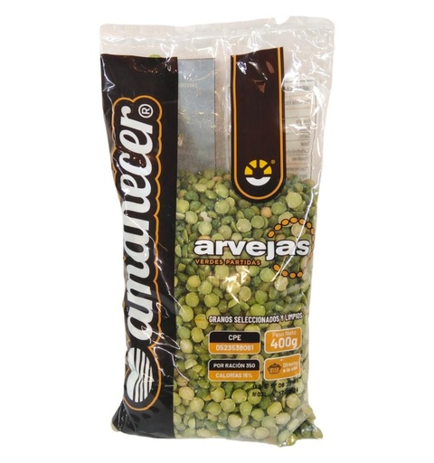 ARVEJAS VERDES AMANECER 400G